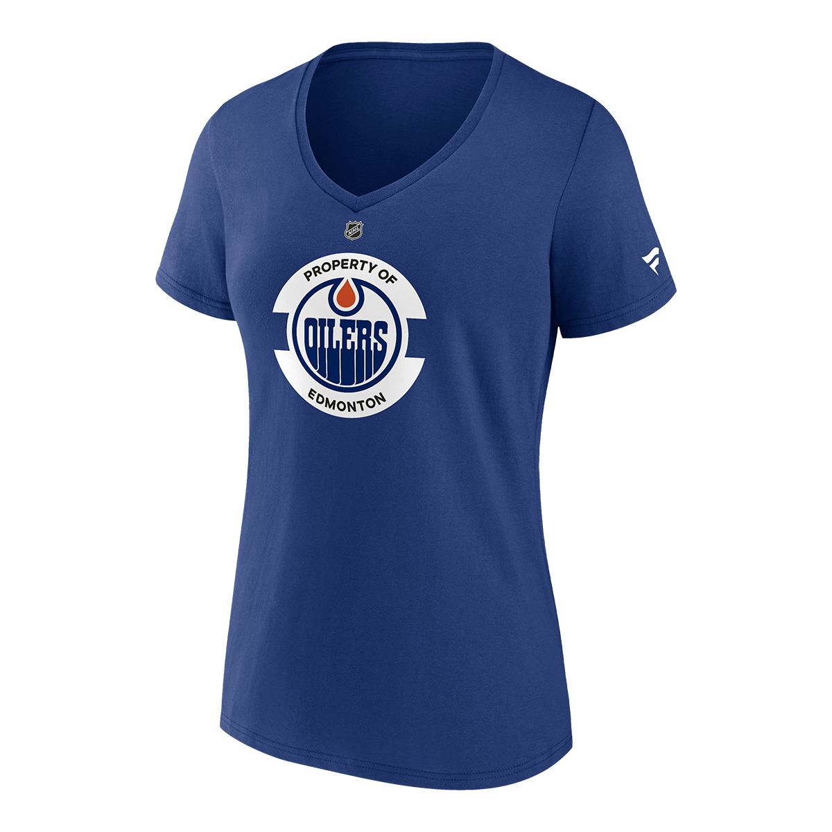 Fanatics Edmonton Oilers Women's Authentic Pro Secondary T-Shirt