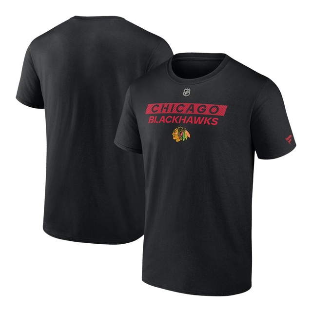 Chicago Blackhawks Fanatics Authentic Pro Primary Cotton T Shirt