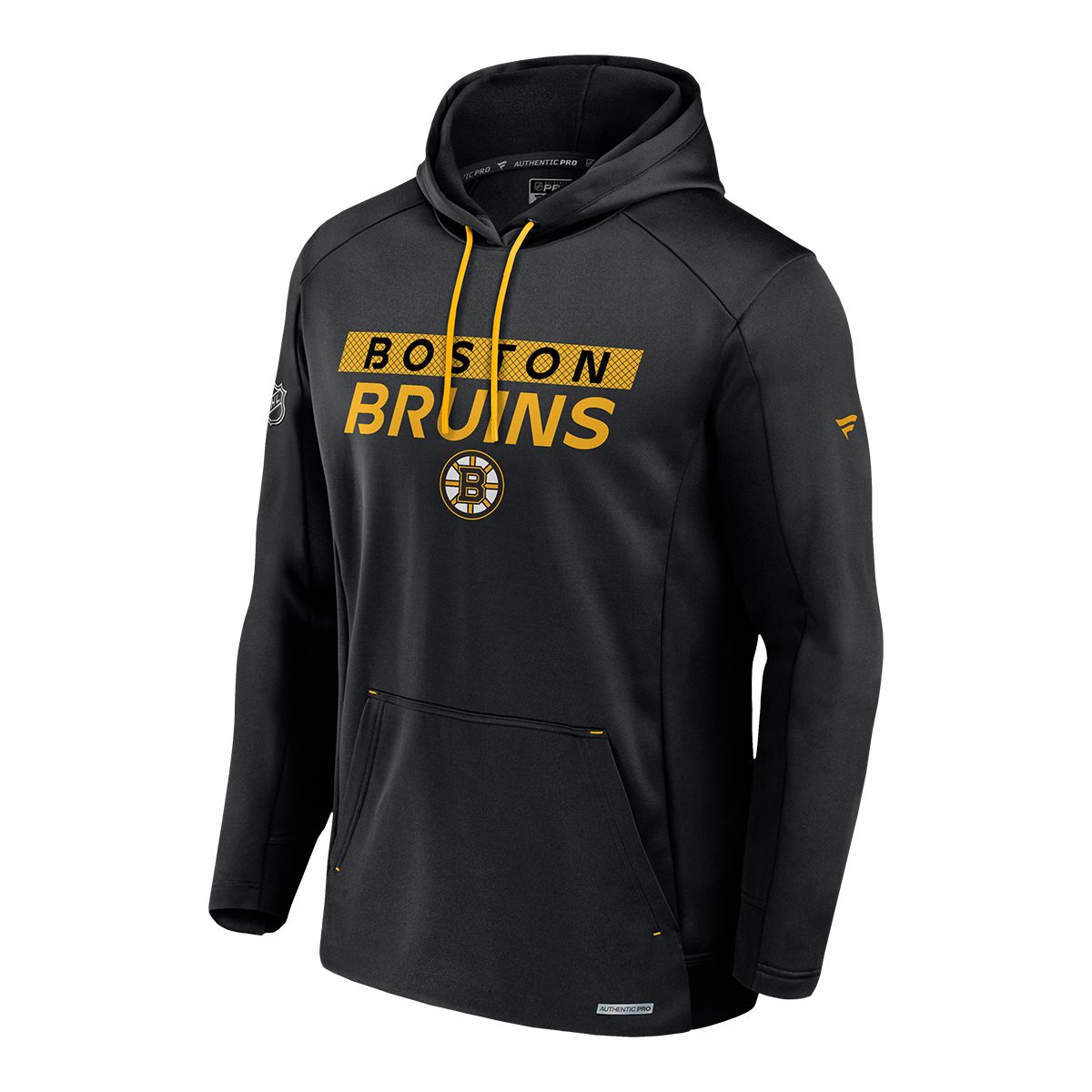 Fanatics Boston Bruins Authentic Pro Rink Poly Fleece Hoodie