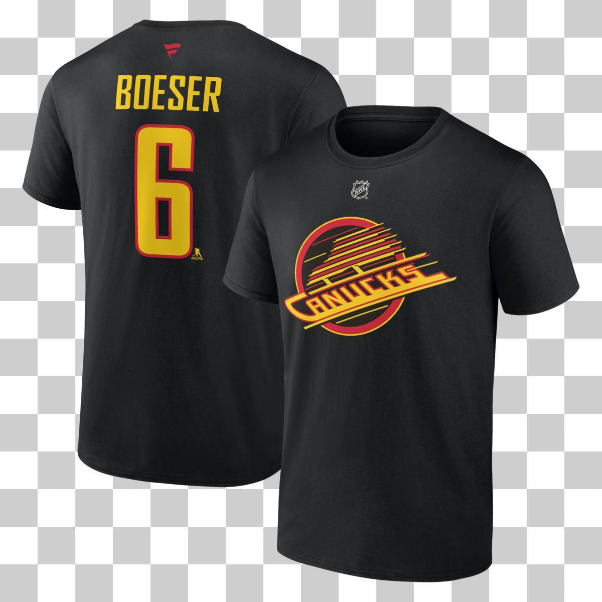 Vancouver Canucks Fanatics Boeser N&N Player T Shirt