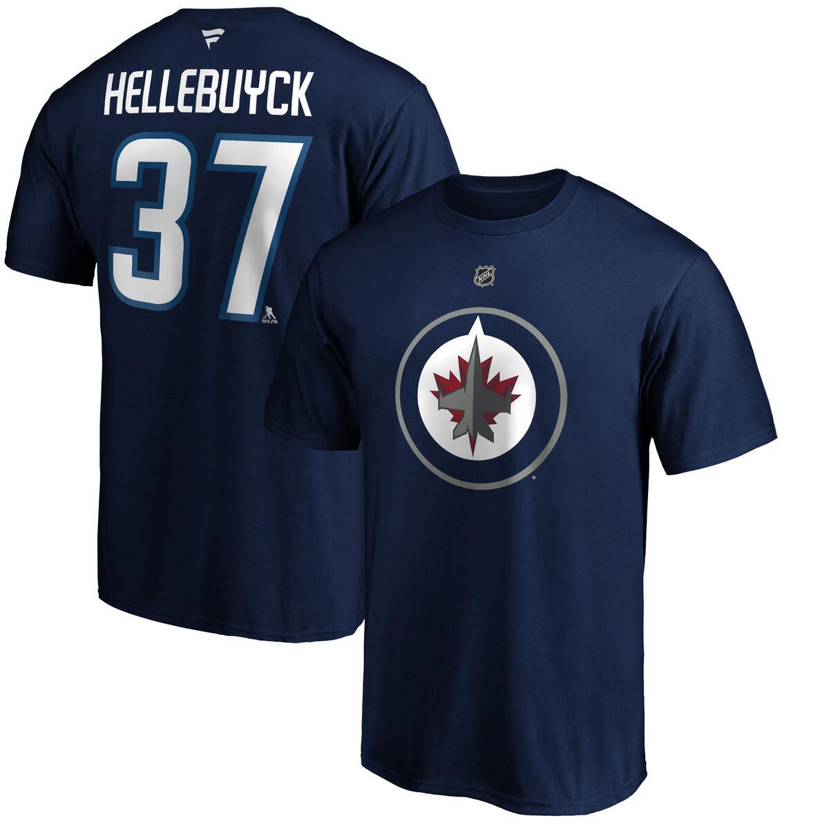 Winnipeg Jets Fanatics Connor Hellebuyck T Shirt