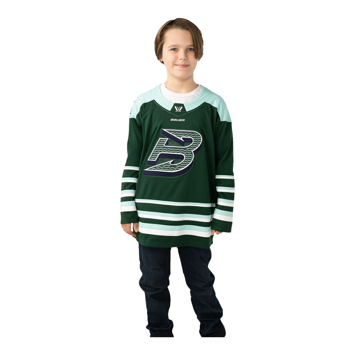 PWHL Boston Fleet Bauer Youth Replica Jersey