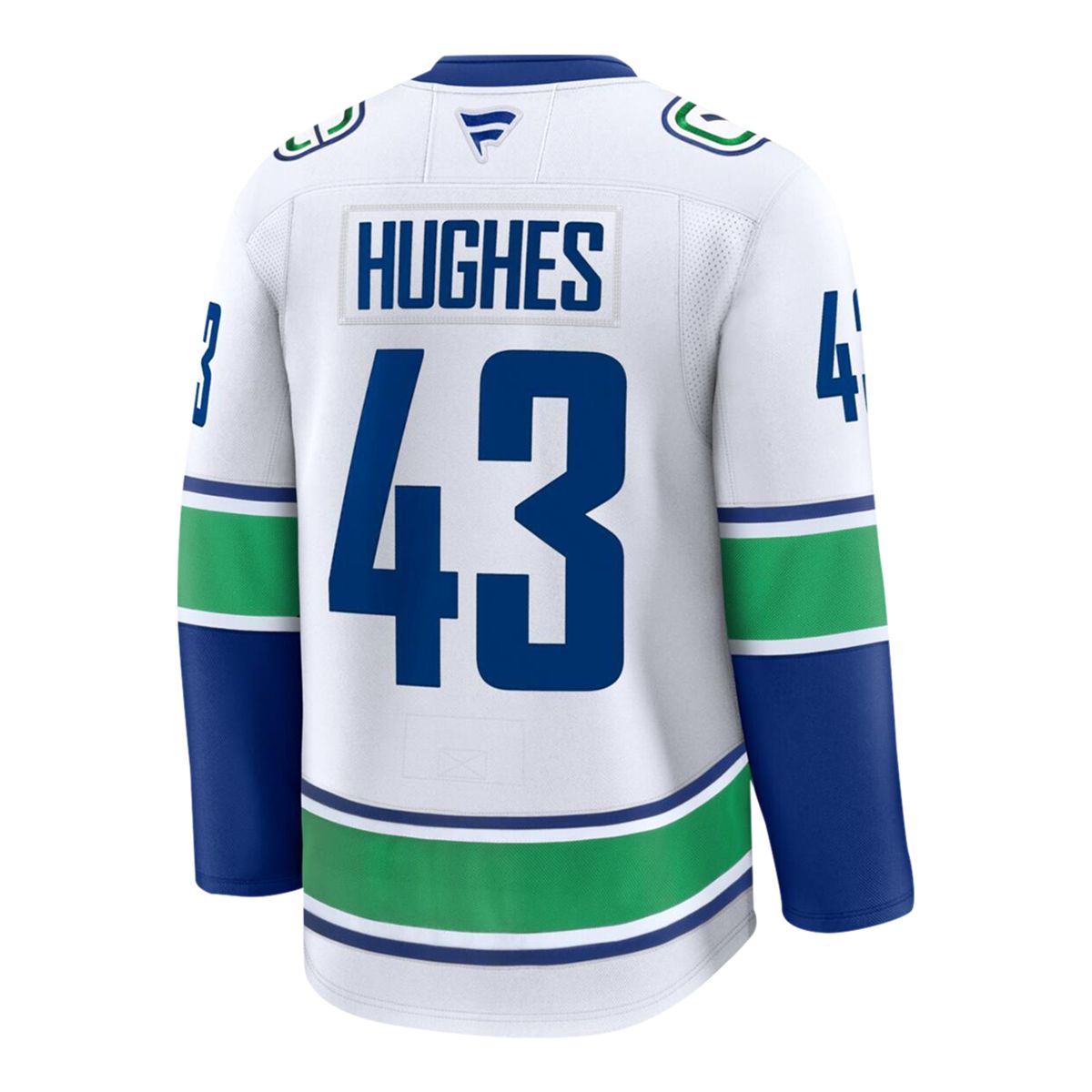 Vancouver Canucks Fanatics Quinn Hughes Premier Jersey