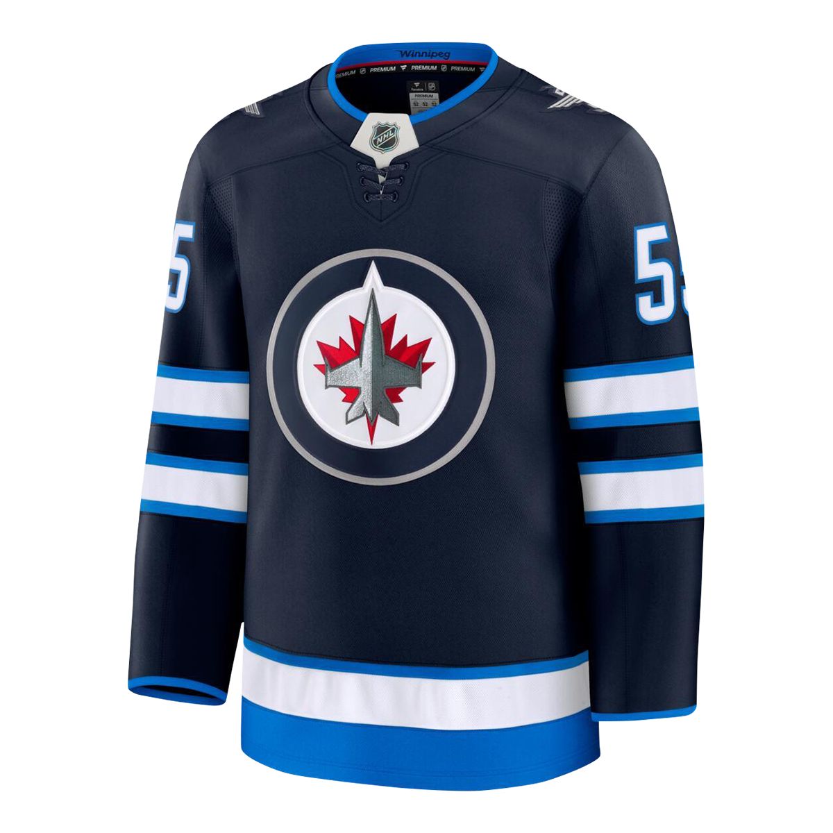 Winnipeg Jets Fanatics Mark Scheifele Premier Jersey