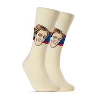 Montreal Canadiens Major League Socks Guy Lafleur Socks Front_Three_Fourths_Angled_Right