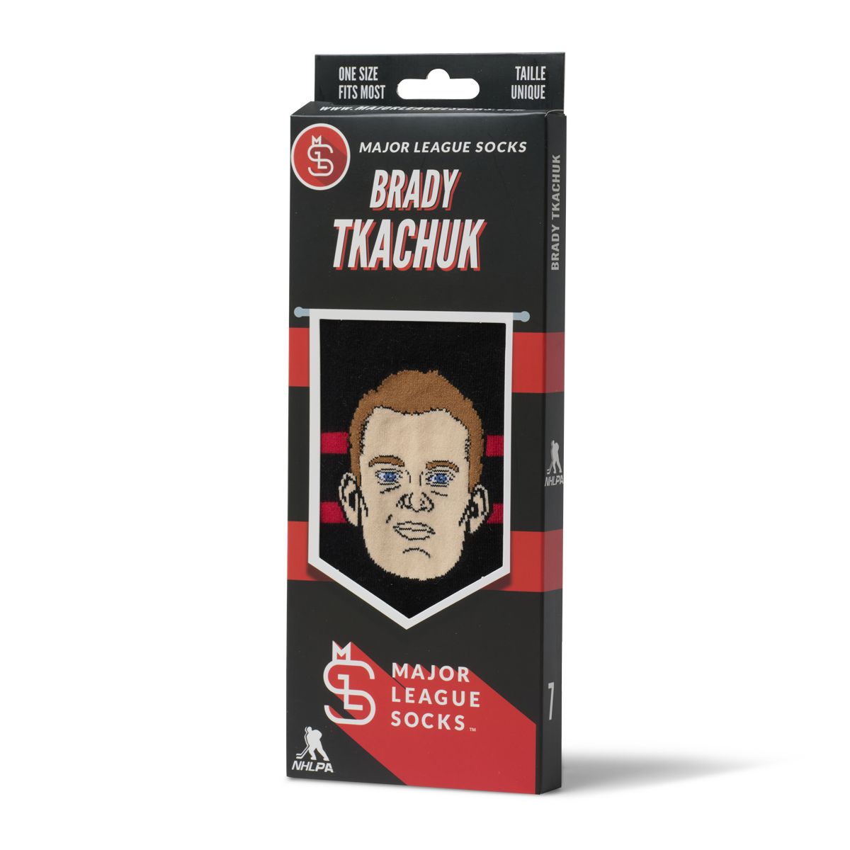 Ottawa Senators Major League Socks Brady Tkachuk Socks