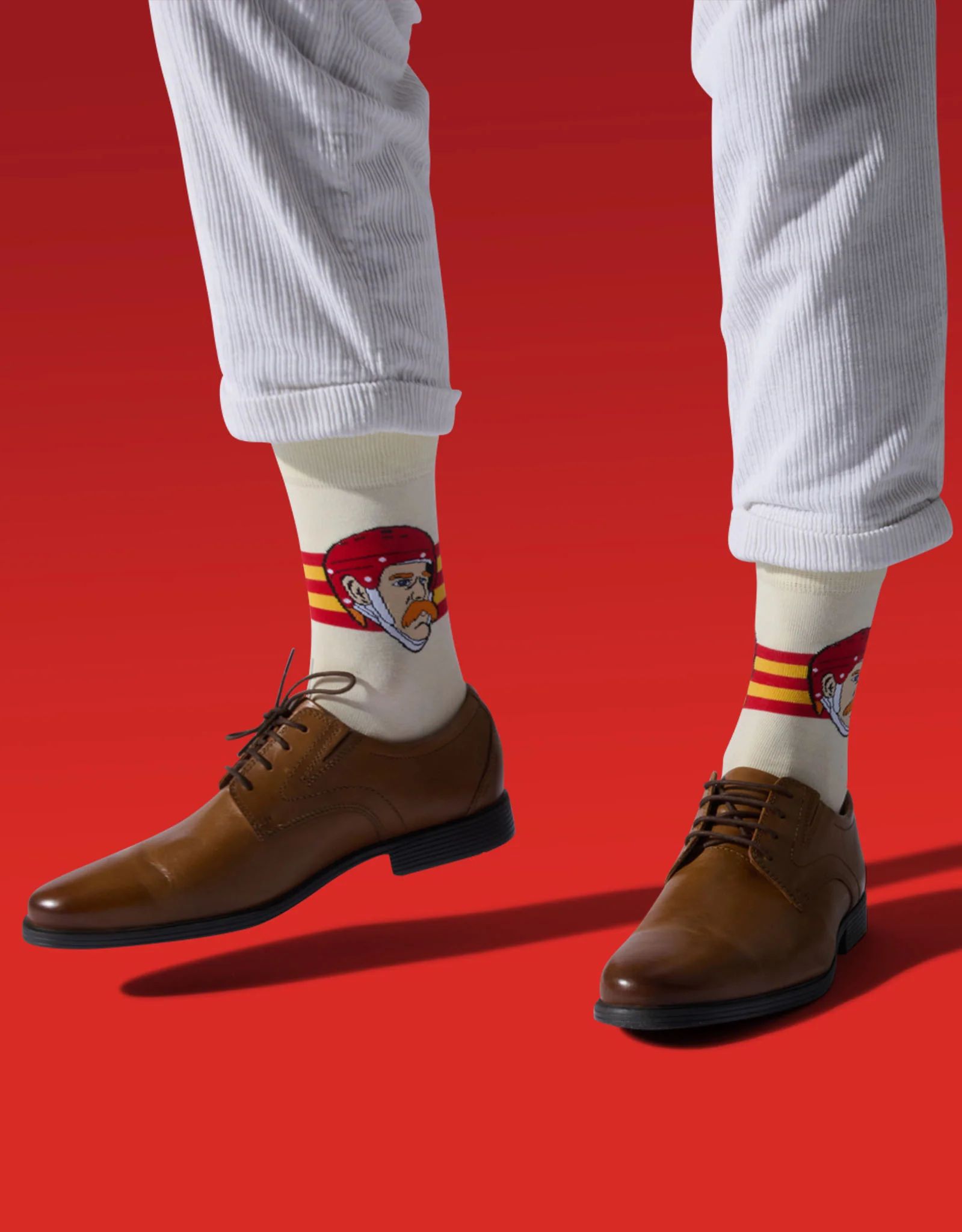 Calgary Flames Major League Socks Lanny McDonald Socks