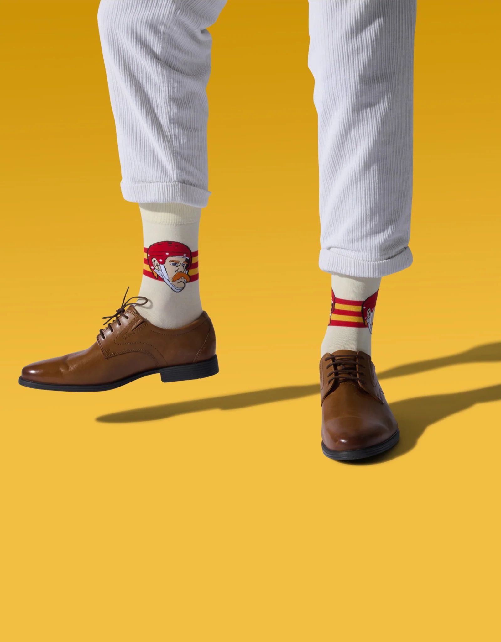 Calgary Flames Major League Socks Lanny McDonald Socks