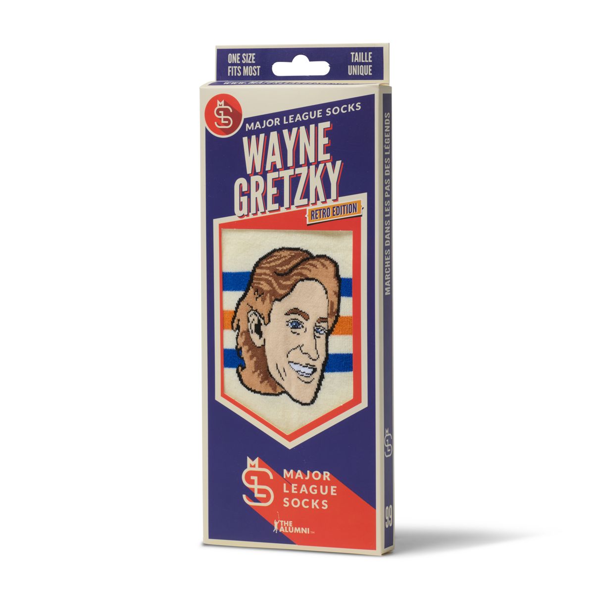 Edmonton Oilers Major League Socks Wayne Gretzky Socks