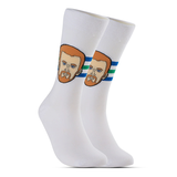 Vancouver Canucks Major League Socks Daniel Sedin Socks Front_Three_Fourths_Angled_Right