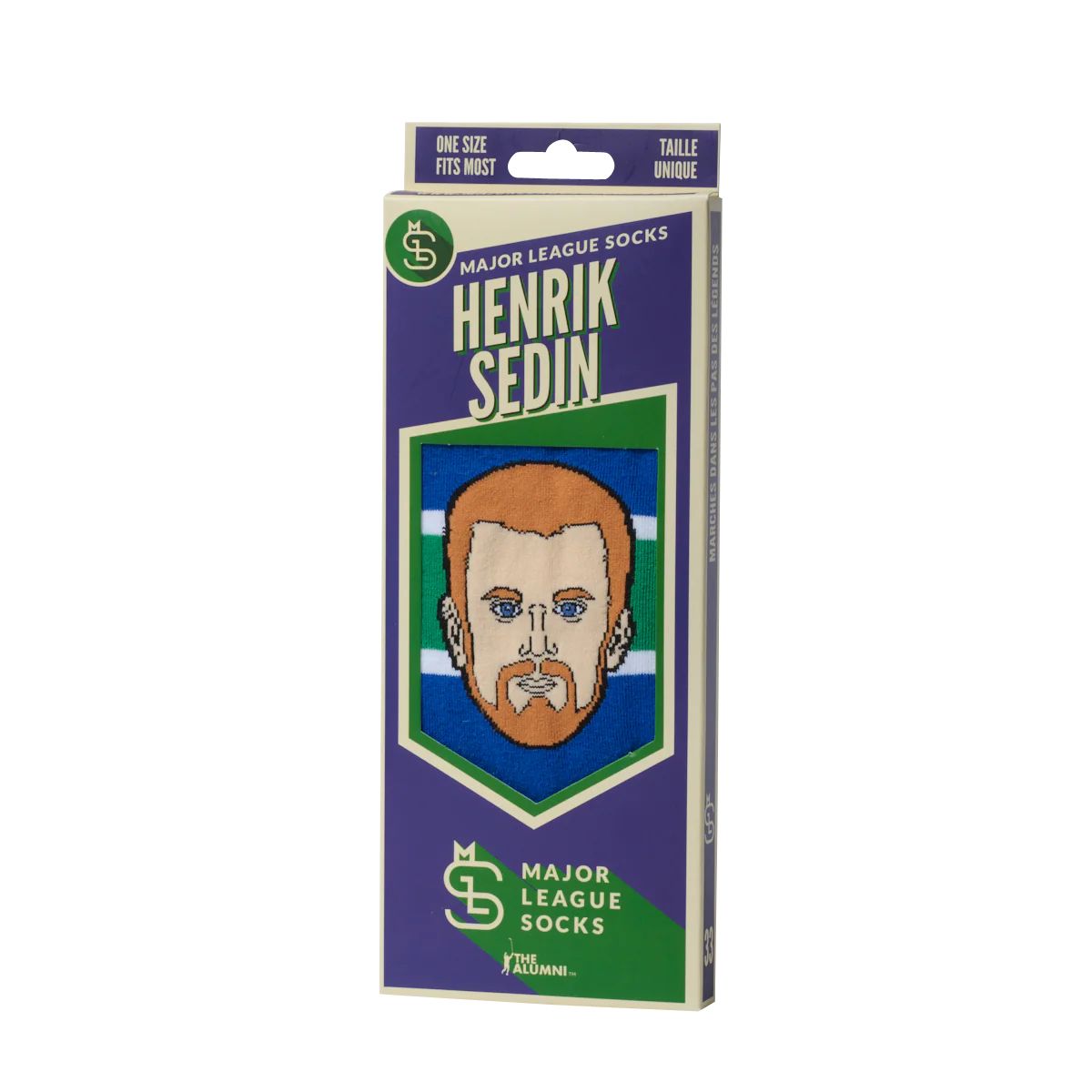 Vancouver Canucks Major League Socks Henrik Sedin Socks