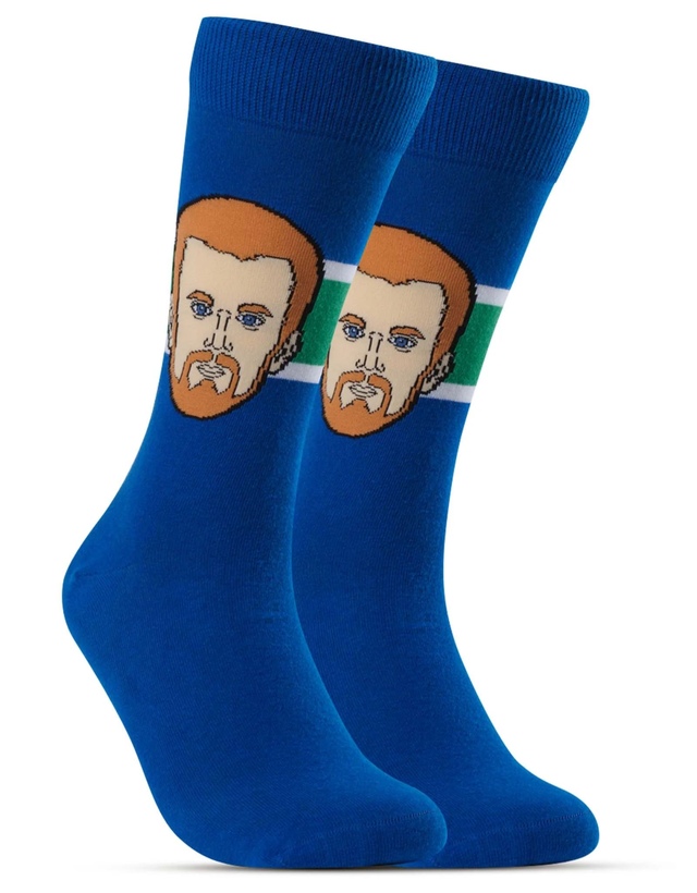 Vancouver Canucks Major League Socks Henrik Sedin Socks