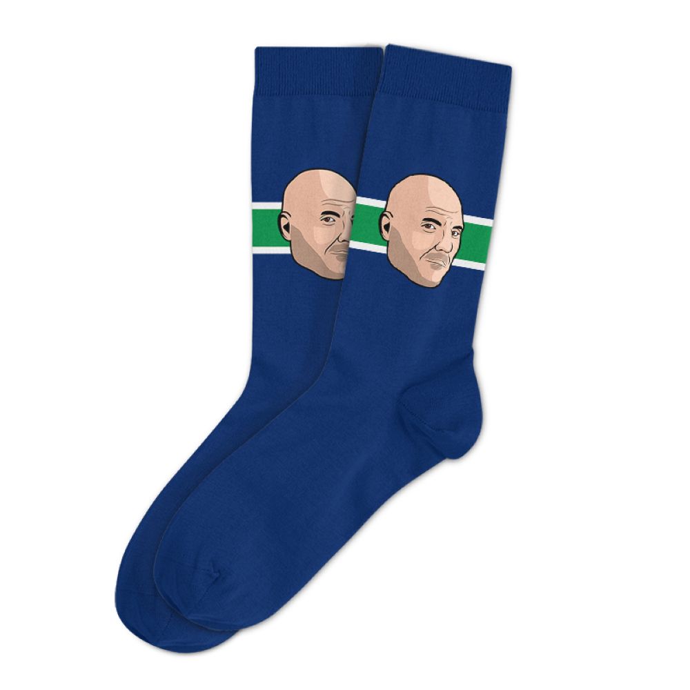 Vancouver Canucks Major League Socks Rick Tocchet Socks