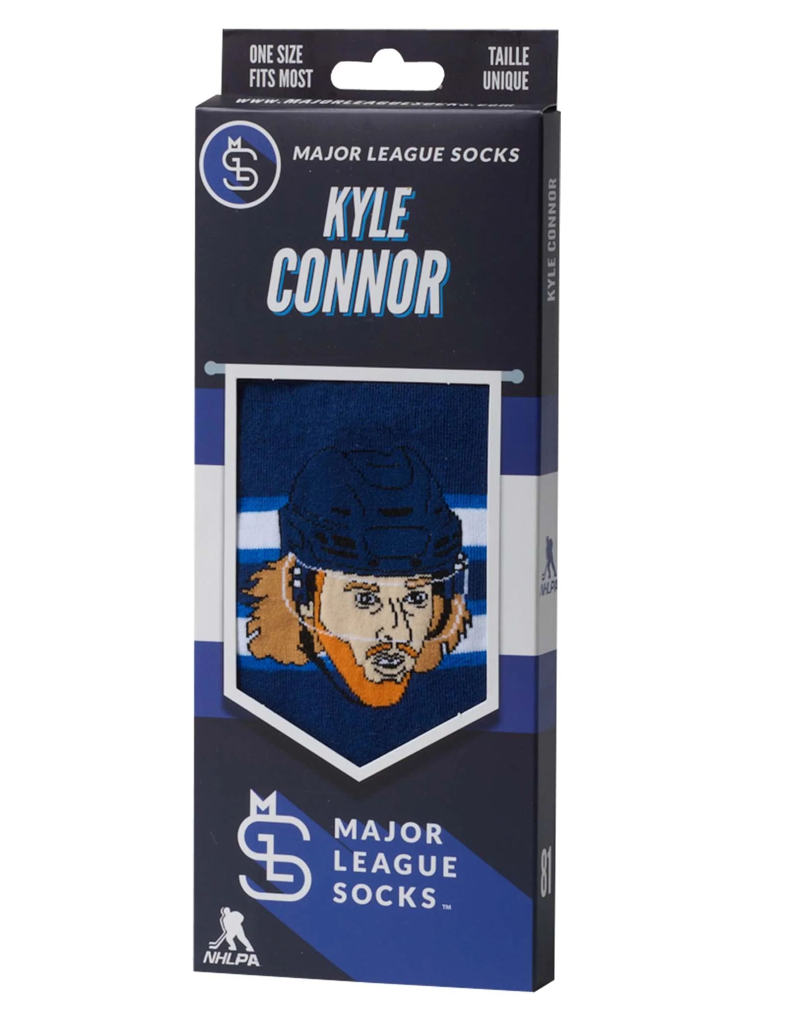 Winnipeg Jets Major League Socks Kyle Connor Socks