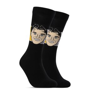 Pittsburgh Penguins Major League Socks Mario Lemieux Socks