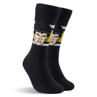 Pittsburgh Penguins Major League Socks Sidney Crosby Socks Front_Three_Fourths_Angled_Right