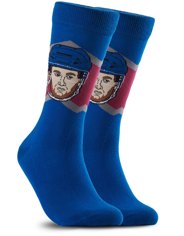Colorado Avalanche Major League Socks Player Socks Front_Three_Fourths_Angled_Right