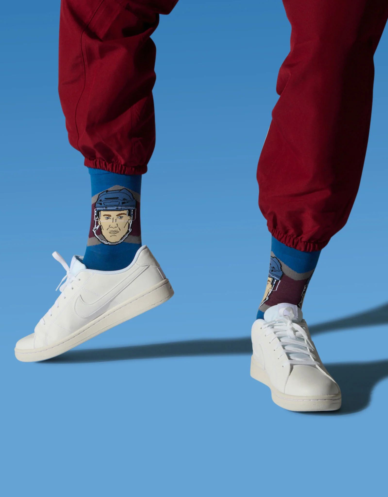 Colorado Avalanche Major League Socks Player Socks