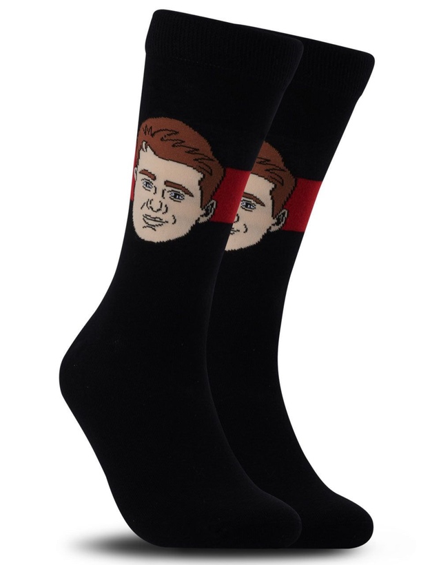 Ottawa Senators Major League Socks Tim Stützle Socks Front_Three_Fourths_Angled_Right
