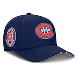 Montreal Canadiens Fanatics Men's Draft Podium Adjustable Cap Front_Angled_Right