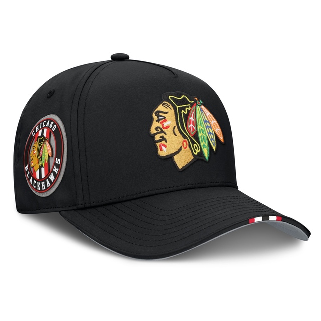 Fanatics Chicago Blackhawks Draft Podium Adjustable Cap
