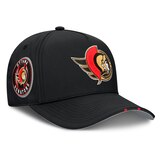 Ottawa Senators Fanatics Men's Draft Podium Adjustable Cap Front_Angled_Right