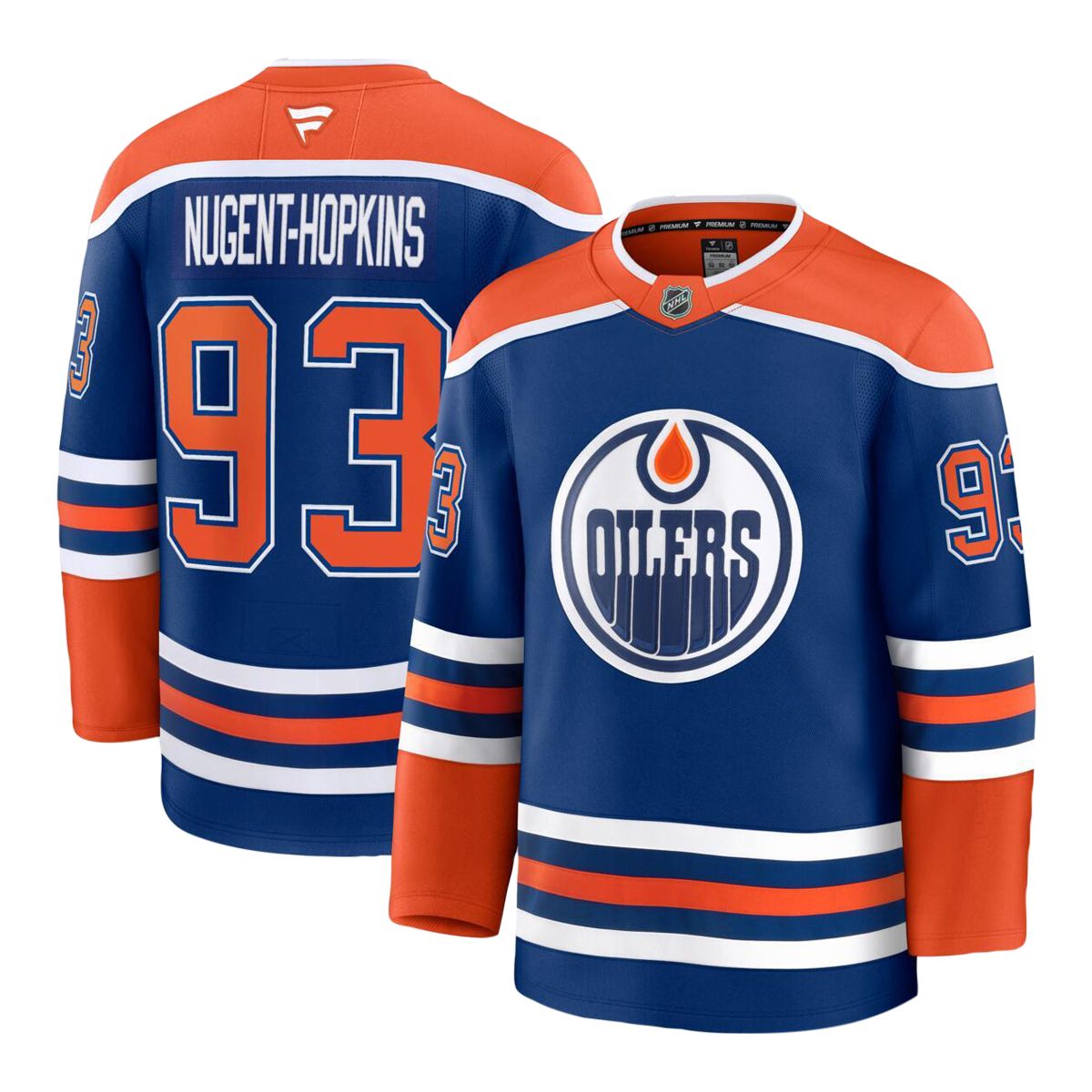 Edmonton Oilers Fanatics Nugent-Hopkins Premium Home Jersey