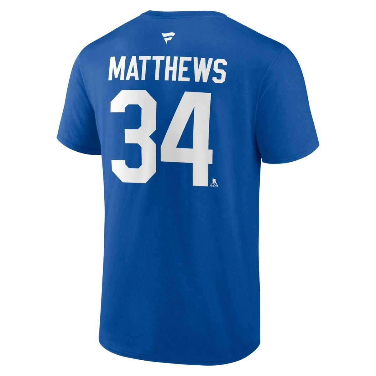 Men's Toronto Maple Leafs Auston Matthews Name and Number Tee