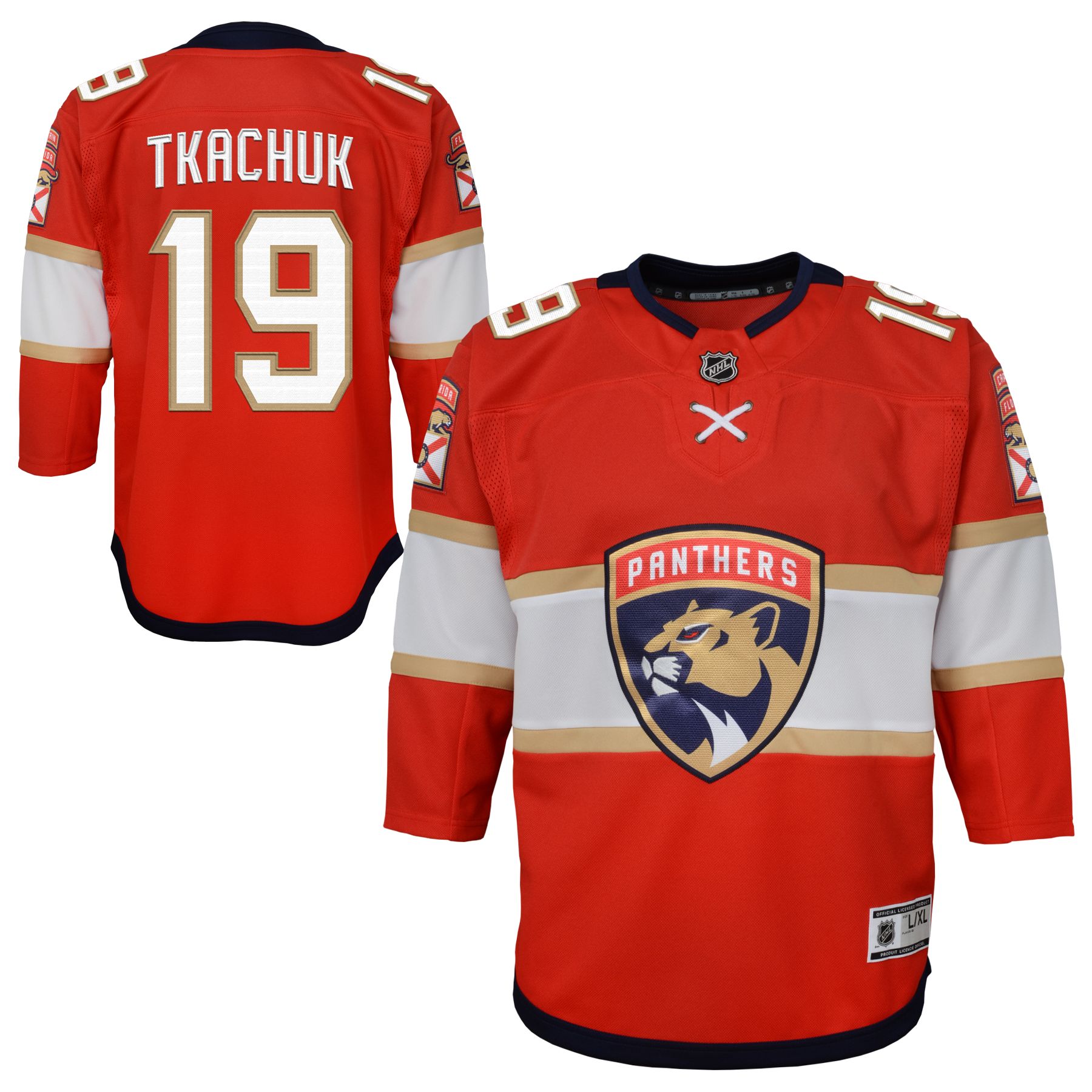 Youth Florida Panthers Outerstuff Tkachuk Jersey