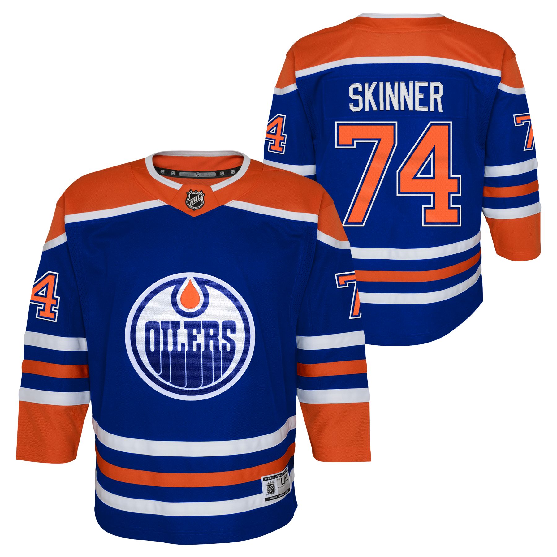 NHL Youth Edmonton Oilers Stewart Skinner Jersey