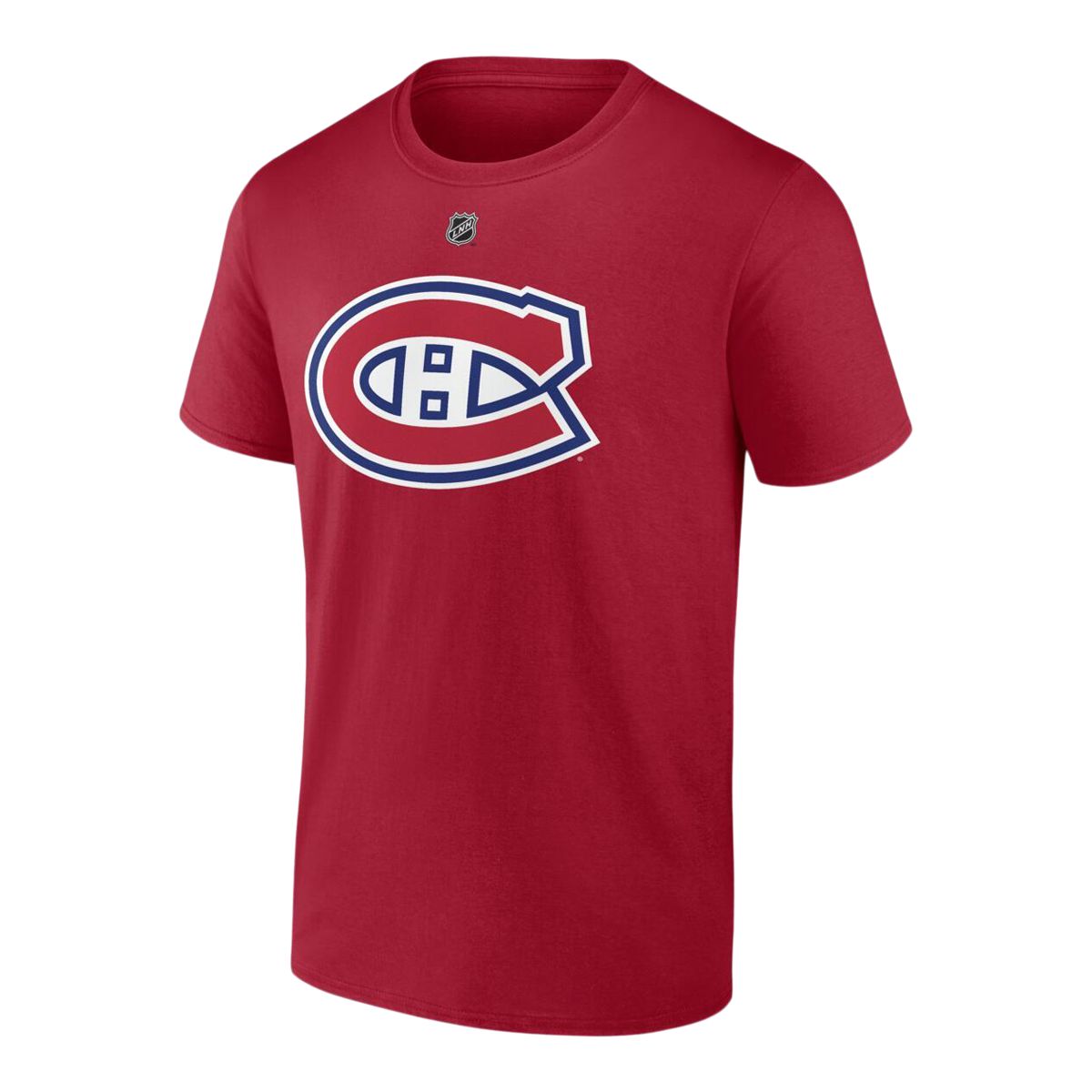 Montreal Canadiens Fanatics Caufield Name and Number Player T-Shirt