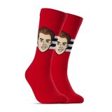 Chicago Blackhawks Major League Socks Connor Bedard Player Socks Front_Three_Fourths_Angled_Right