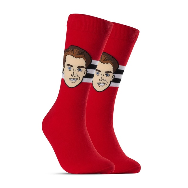 Chicago Blackhawks Major League Socks Connor Bedard Player Socks