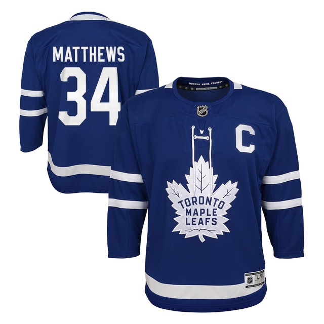 Toronto Maple Leafs Kids Auston Matthews Hockey Jersey