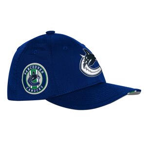 Fanatics Youth Vancouver Canucks Draft Podium Adjustable Hat
