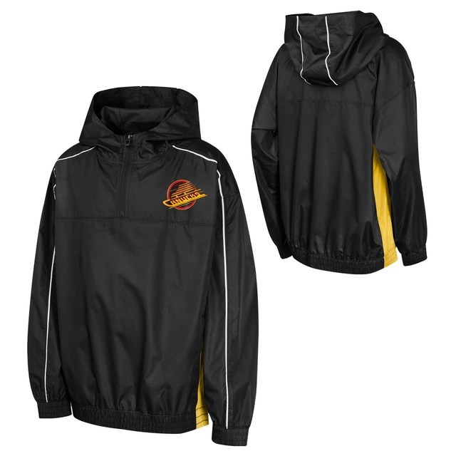 Youth Vancouver Canucks Outerstuff Supremacy 1/4 Zip Jacket