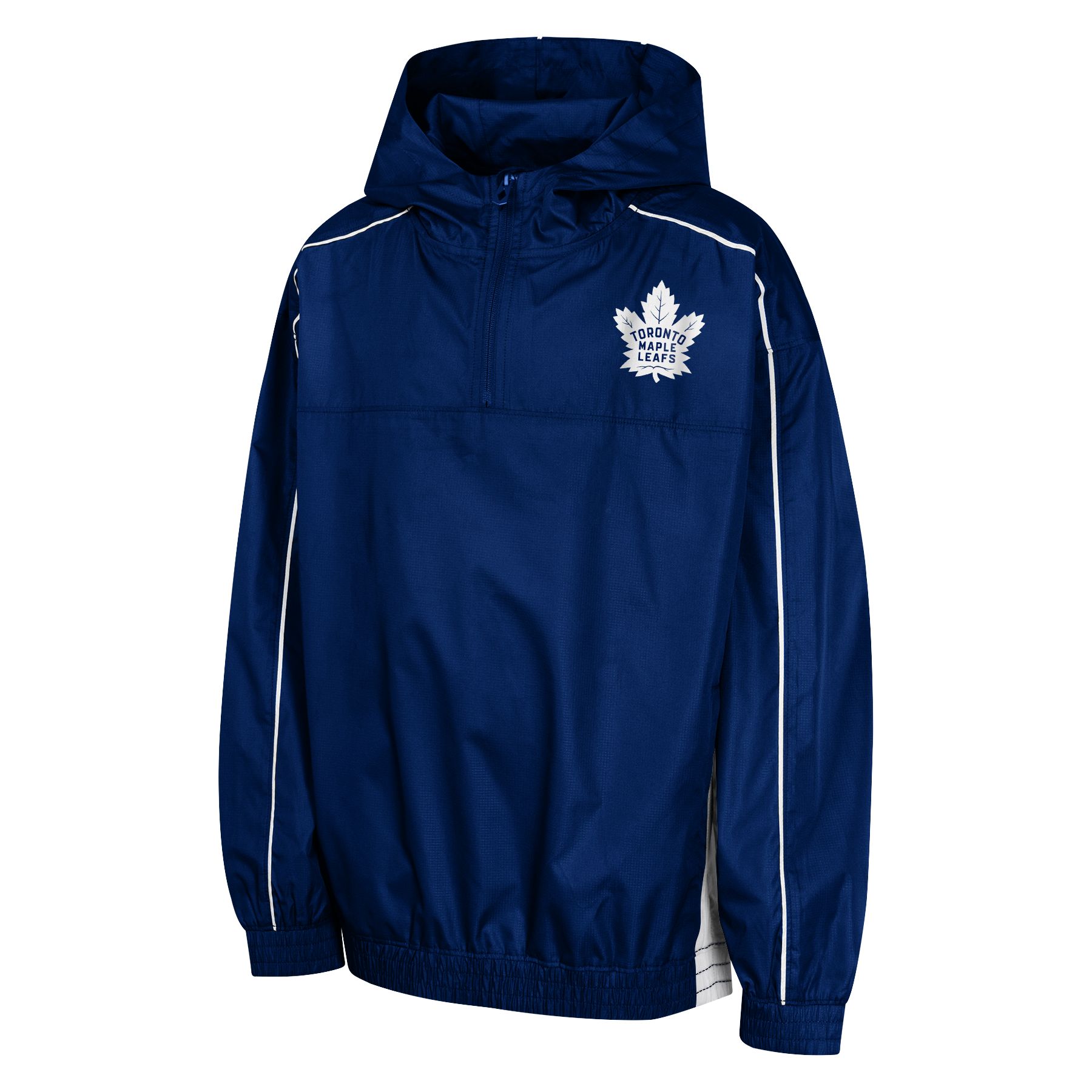 Youth Toronto Maple Leafs Outerstuff Supremacy 1/4 Zip Jacket