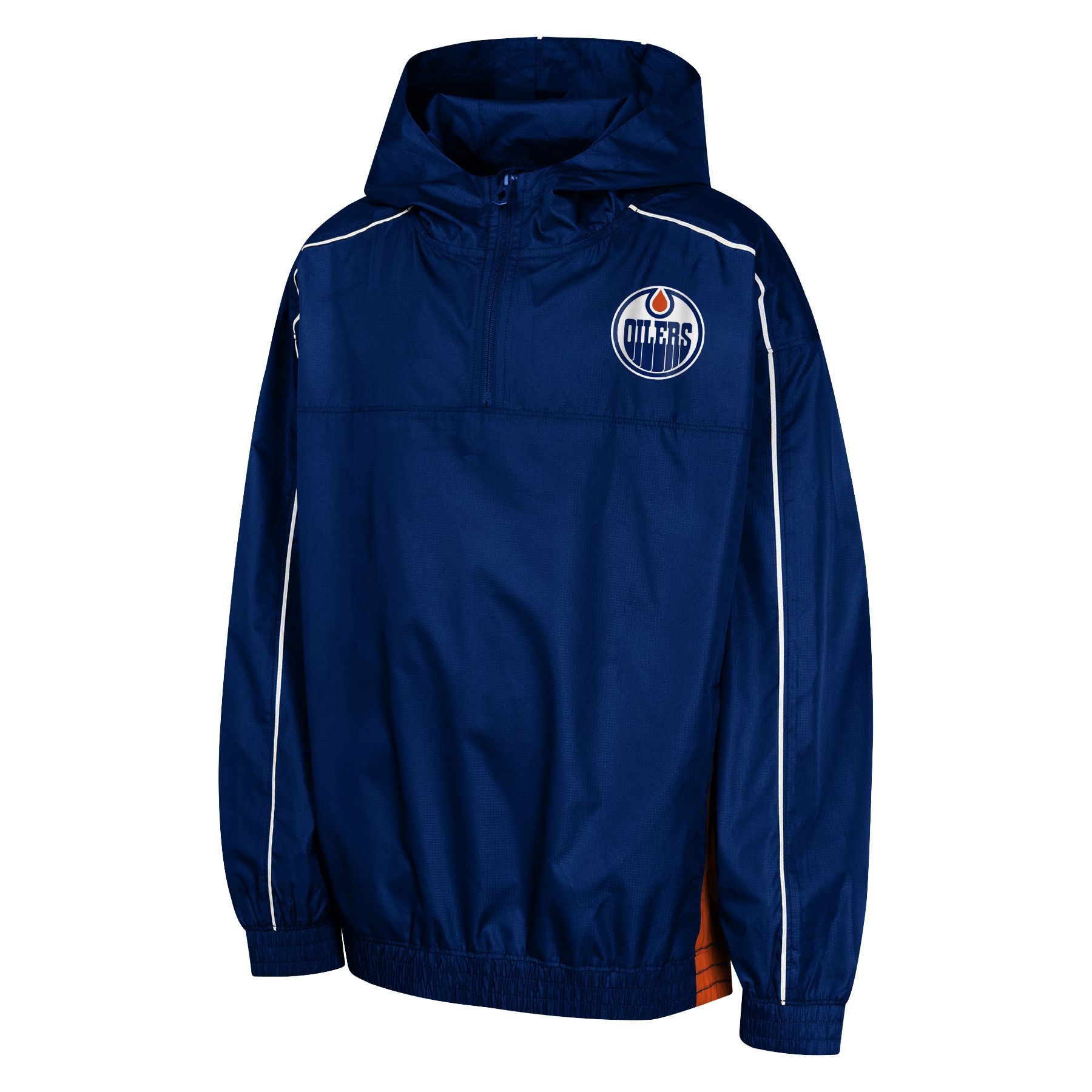 Youth Edmonton Oilers Supremacy 1/4 Zip Jacket