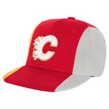 Youth Calgary Flames NHL Snapback Cap Front_Angled_Left