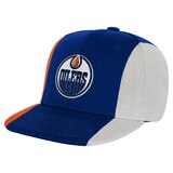 Youth Edmonton Oilers Snapback Cap Front_Angled_Left