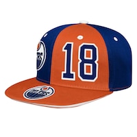 Youth Edmonton Oilers Hyman Cap Front_Angled_Left