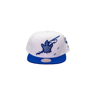 Toronto Maple Leafs Mitchell & Ness Scribbles Snapback Cap