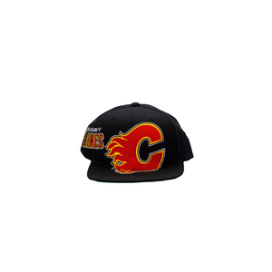 Calgary Flames Mitchell & Ness Big Time Snapback Cap