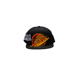 Vancouver Canucks Mitchell & Ness Big Time Snapback Cap Front_Flat