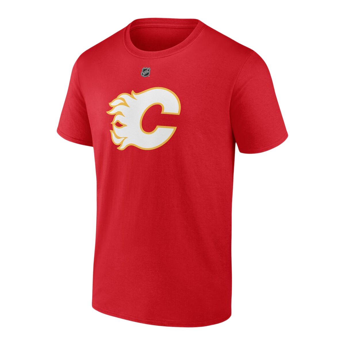 Calgary Flames Fanatics Wolf Player T Shirt