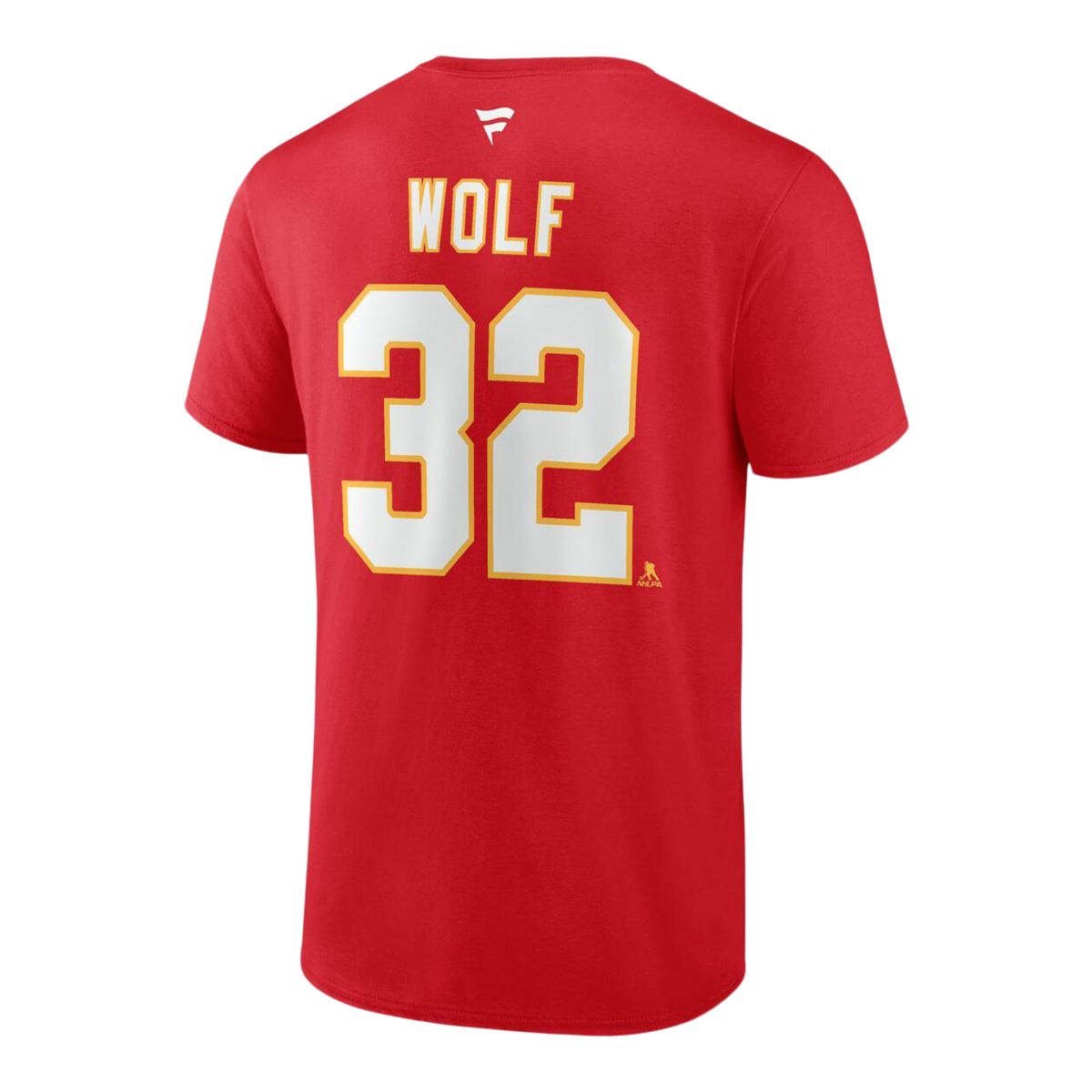 Calgary Flames Fanatics Wolf Player T Shirt