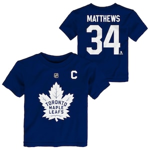 Toddler Toronto Maple Leafs Outerstuff C Matthews Player T-Shirt