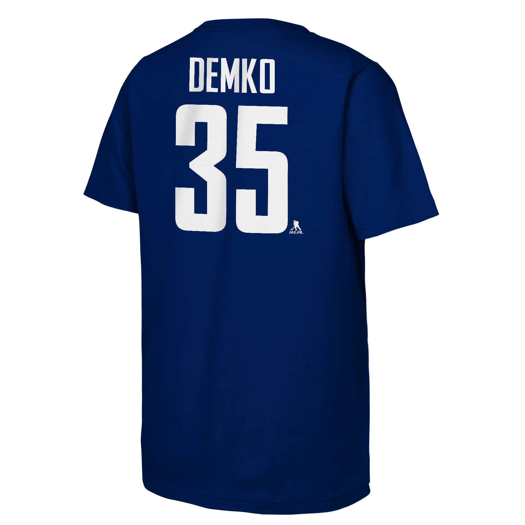 Youth Vancouver Canucks Outerstuff Demko Player Tee