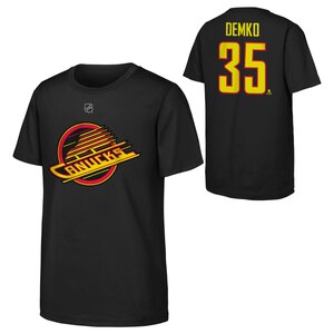 Youth Vancouver Canucks Outerstuff Demko Player Tee