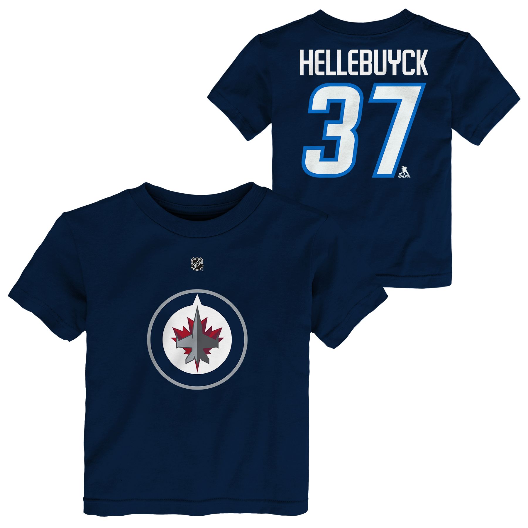 Toddler Winnipeg Jets Outerstuff Hellebuyck T Shirt